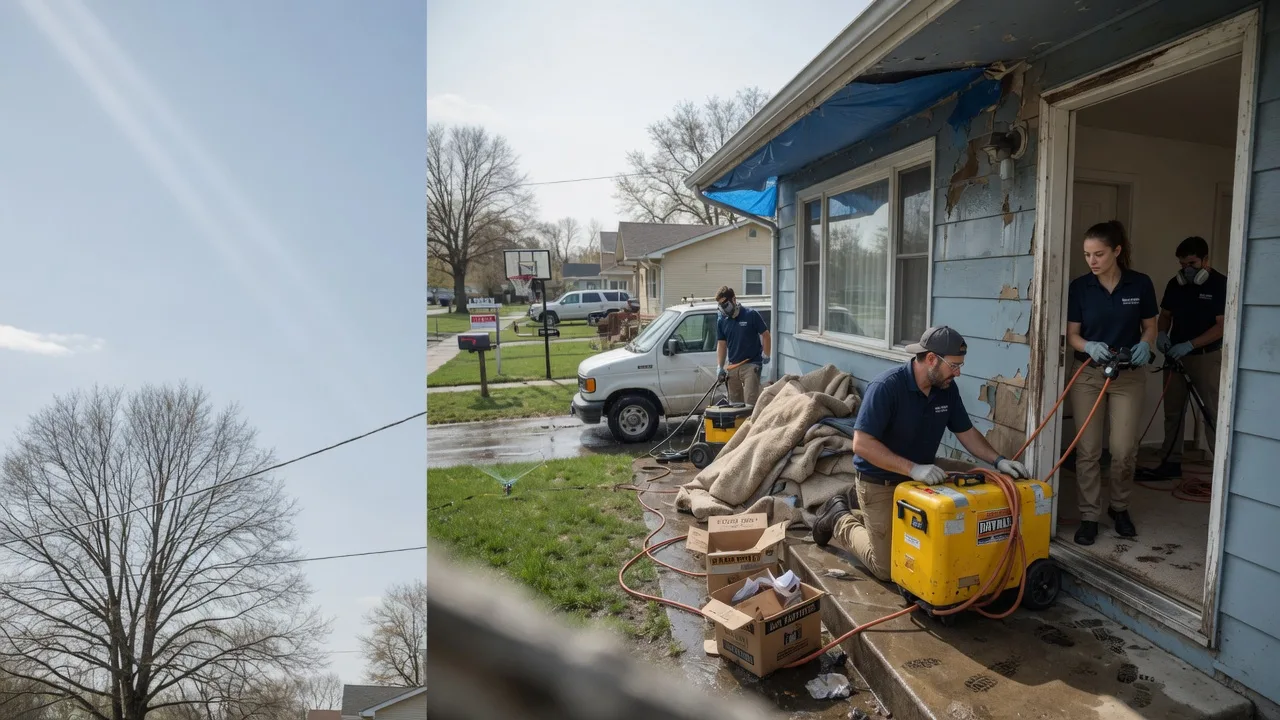 Basement Flood Cleanup in Colcord, WV near me